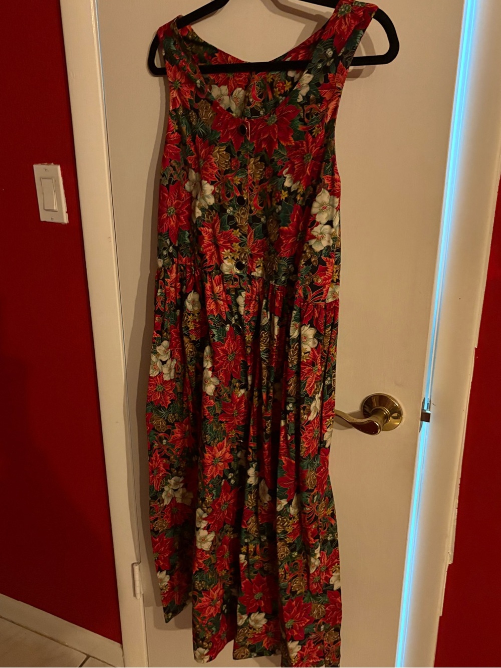 Vintage 90s Christmas dress